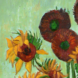 Sunflowers in a vase - Vincent van Gogh - part 1